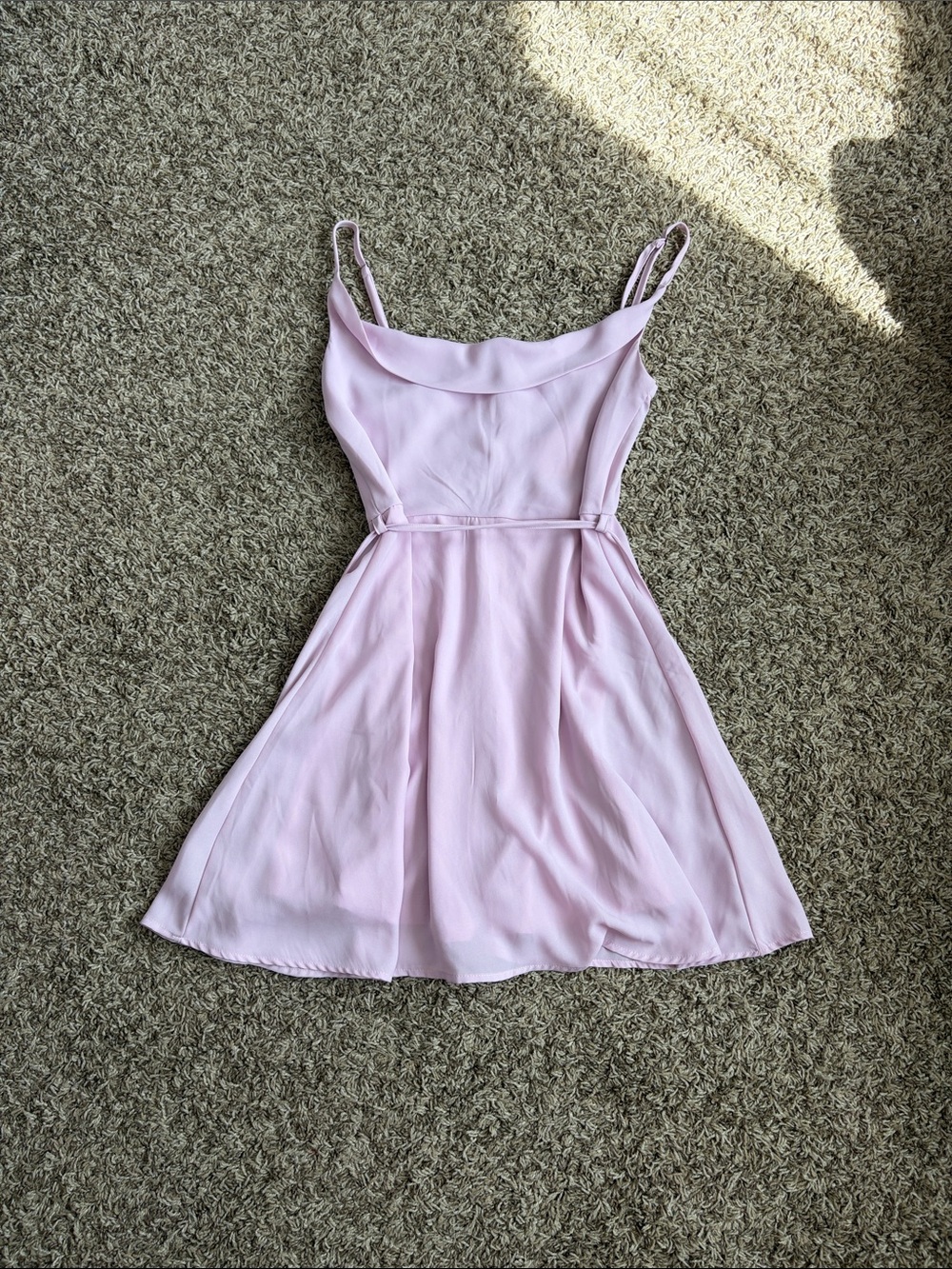 Light purple babydoll dress